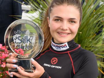 Megan Nicholls, Silk Series Champion 2018