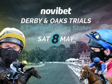 The Novibet Derby and Oaks Trials at Lingfield Park on 8 May